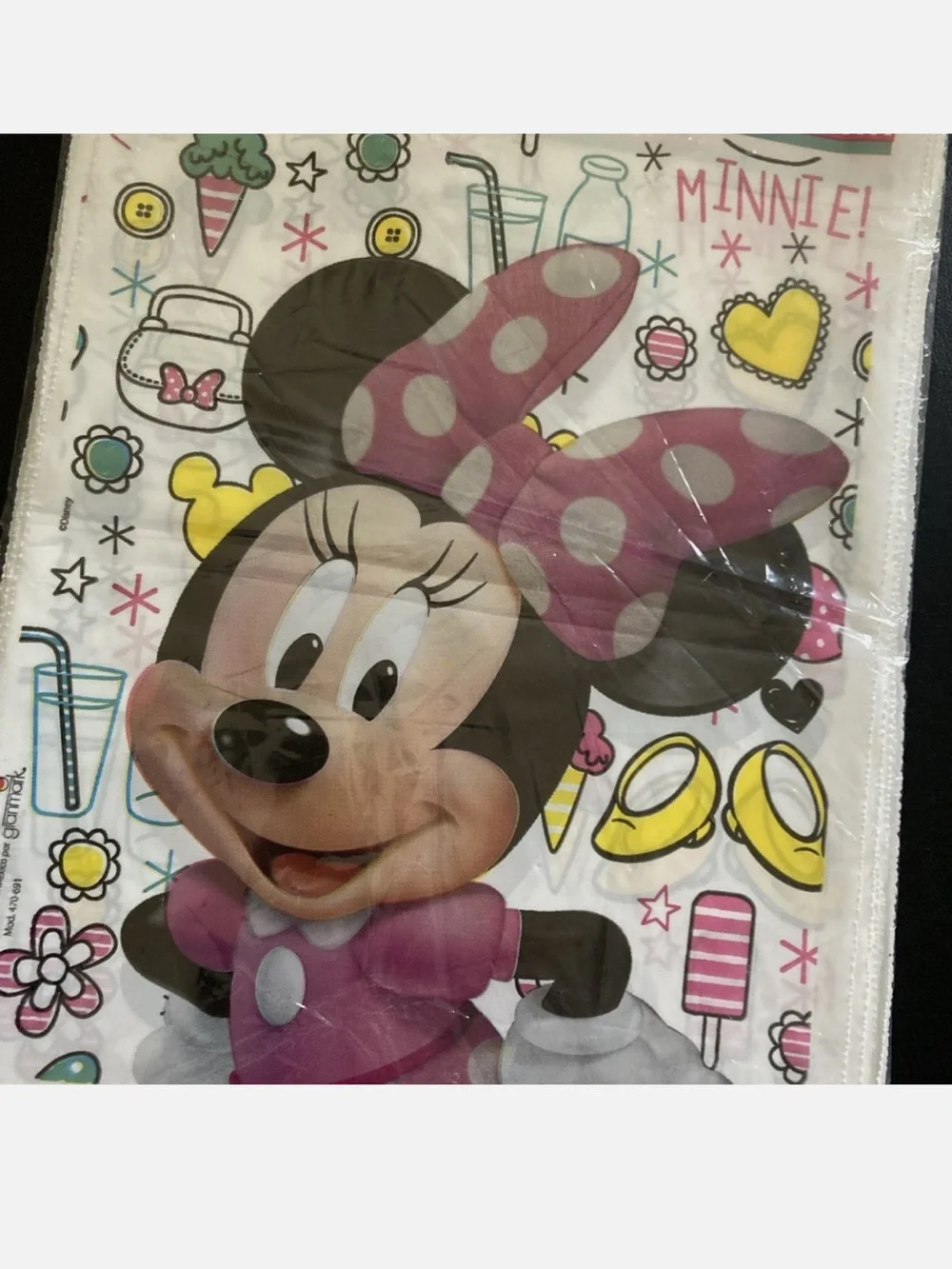 Disney Minnie Mouse Party Favor Bags in Pink and Yellow - 25 pc set
